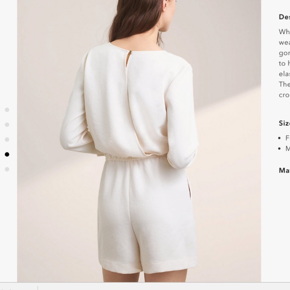 Aritzia Wilfred Grignard Romper in Black - Picture 7 of 8